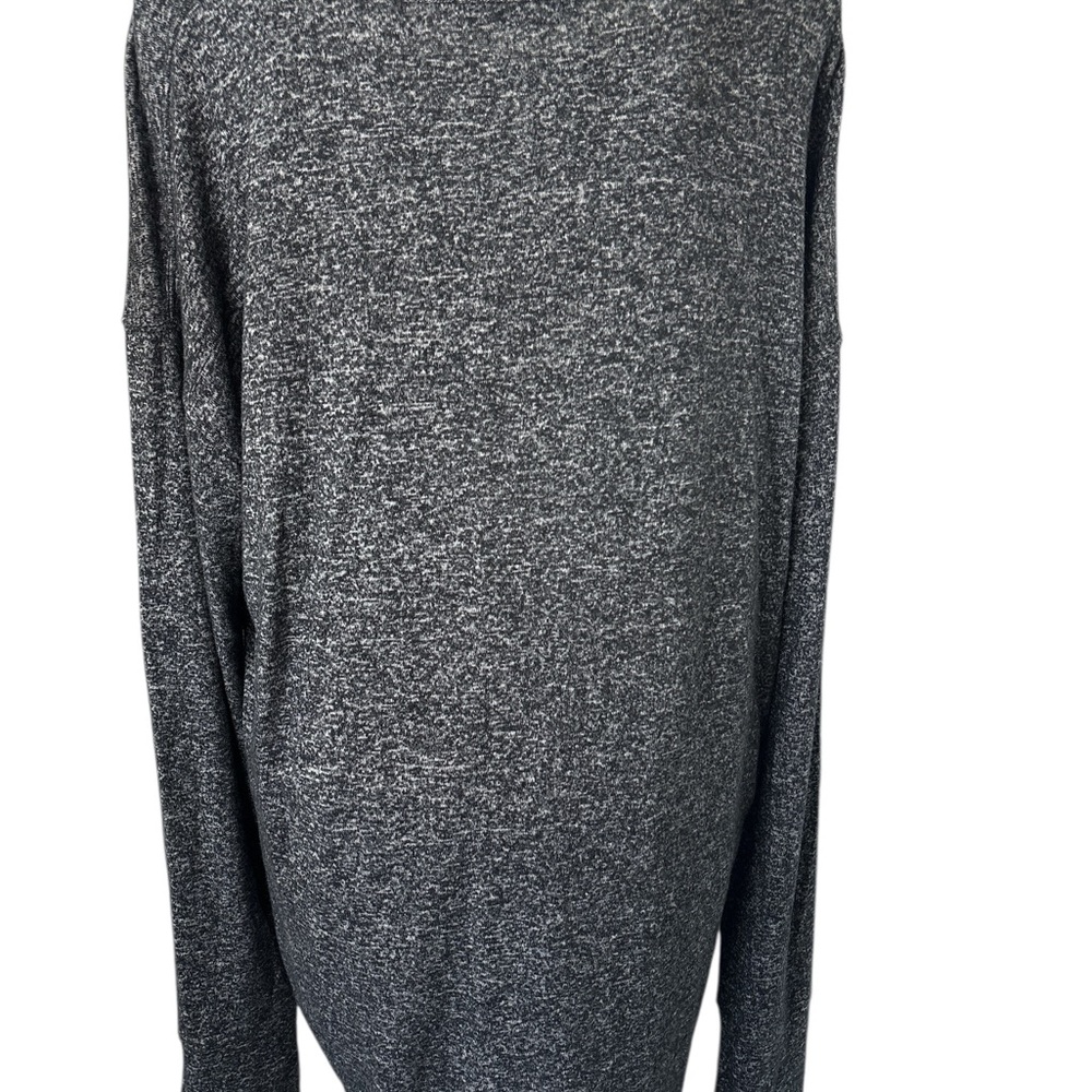 Athleta, Long Sleeve, Drop Shoulder, Size L, Black/White Muted, Like New - Picture 3 of 7